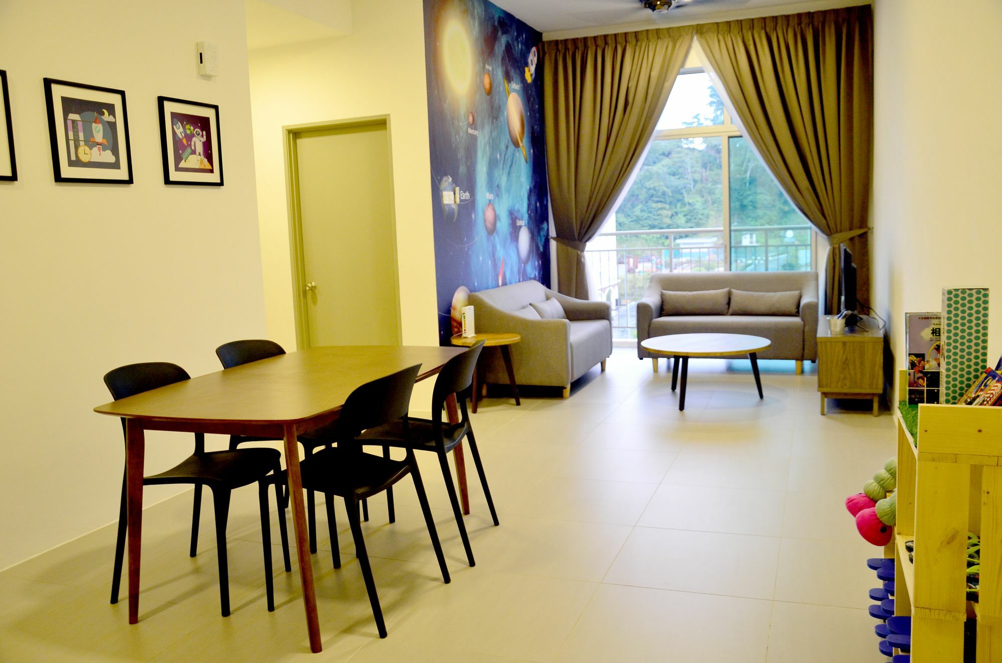The Woodz Homestay Tanah Rata Eksteriør bilde