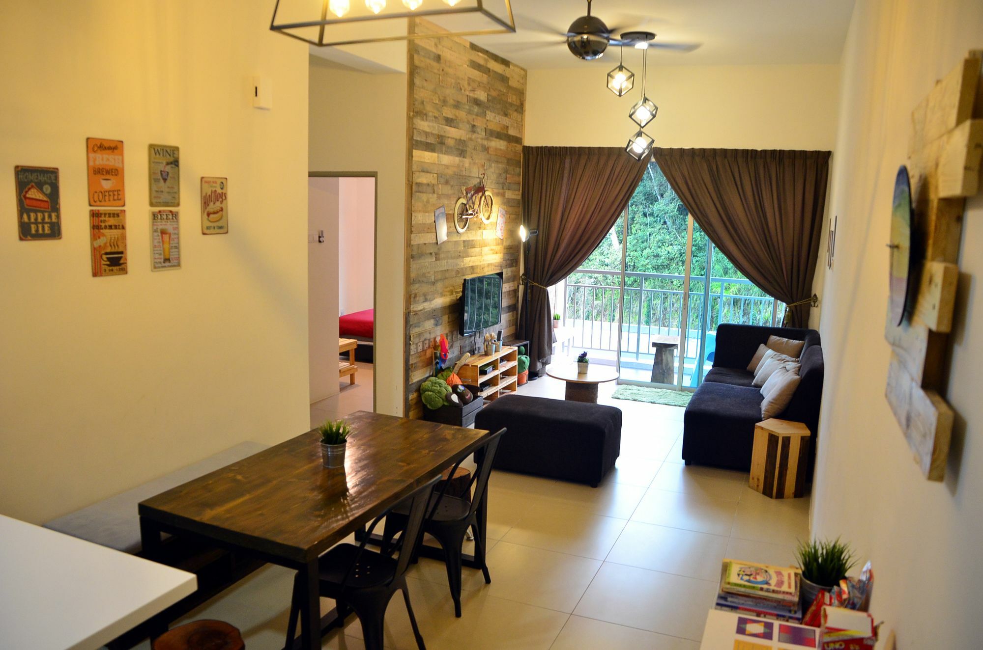 The Woodz Homestay Tanah Rata Eksteriør bilde